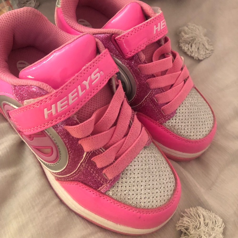 Heelys neon pink, light pink, silver